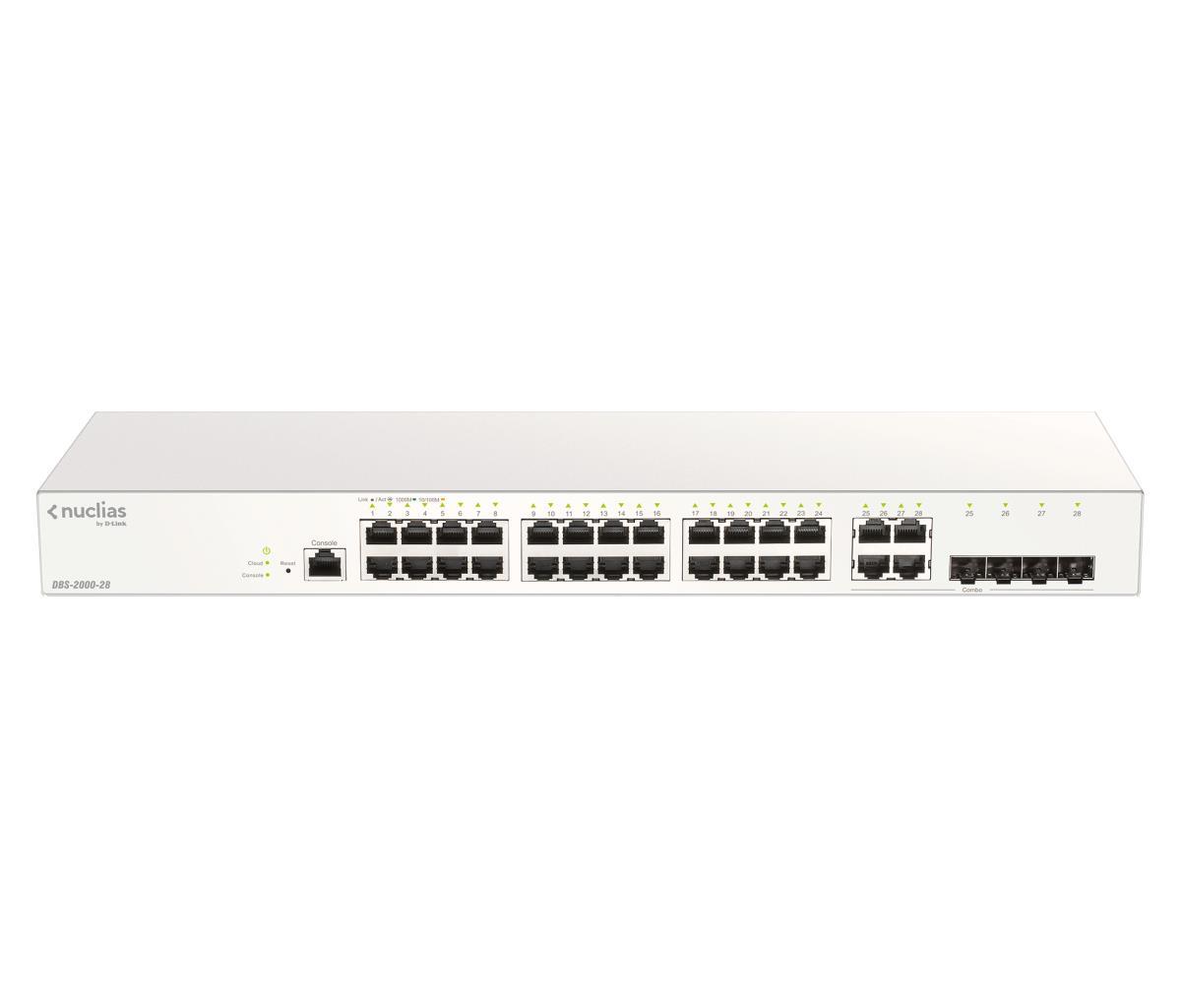 Produktfoto 1 von D-Link Nuclias Cloud Switch PoE 8-Port Verwaltet