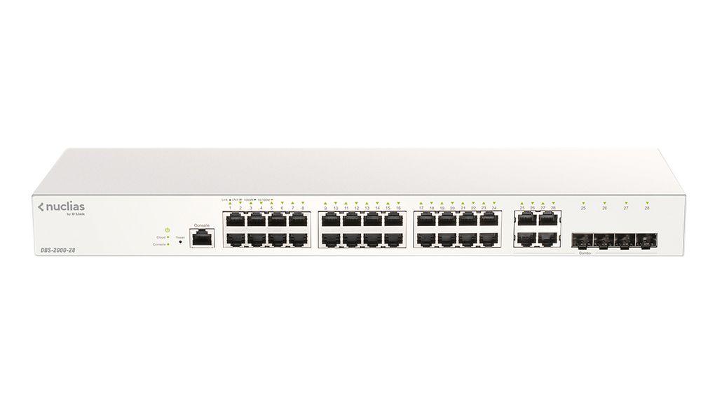 Produktfoto 1 von D-Link Nuclias Cloud Switch 24-Port Verwaltet