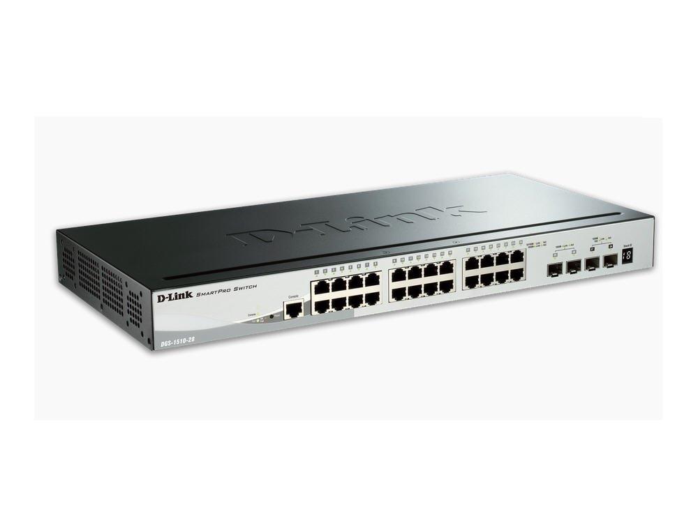 Produktfoto 1 von D-Link Managed Switch PoE 28-Port Verwaltet