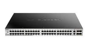 Produktfoto 1 von D-Link Managed Switch PoE 54-Port Verwaltet UK