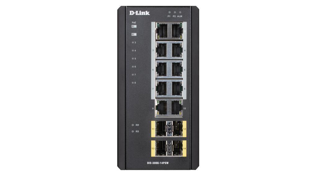 Produktfoto 1 von D-Link Managed Switch PoE 14-Port Verwaltet