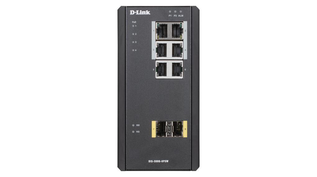 Produktfoto 1 von D-Link Managed Switch PoE 8-Port Verwaltet