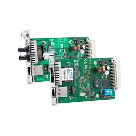 Produktfoto 1 von MOXA Medienkonverter 100Mbit/s, Multi Mode 5km 100Mbit/s, Anschluss: 10/100 Base-Tx-Ethernet