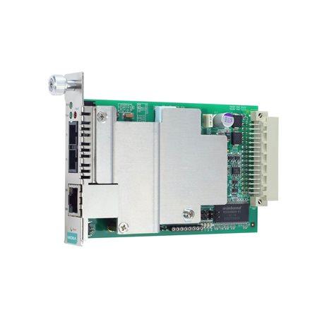 Produktfoto 1 von MOXA Medienkonverter 100Mbit/s, Multi Mode 5km 100Mbit/s, Anschluss: 10/100 Base-Tx-Ethernet