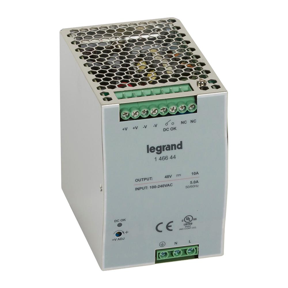 Produktfoto 1 von Legrand Schaltnetzteile Schaltnetzteil 480W, 100 → 240V, 48V / 10A