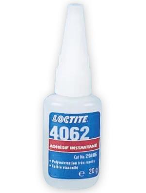 Produktfoto 1 von Loctite 4062 Sekundenkleber Cyanacrylat Flüssig transparent, Flasche 20 g