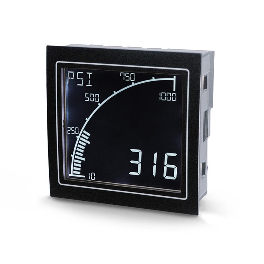 Produktfoto 1 von Trumeter APM LCD Einbaumessgerät für Strom, Spannung H 68mm B 68mm T. 53mm