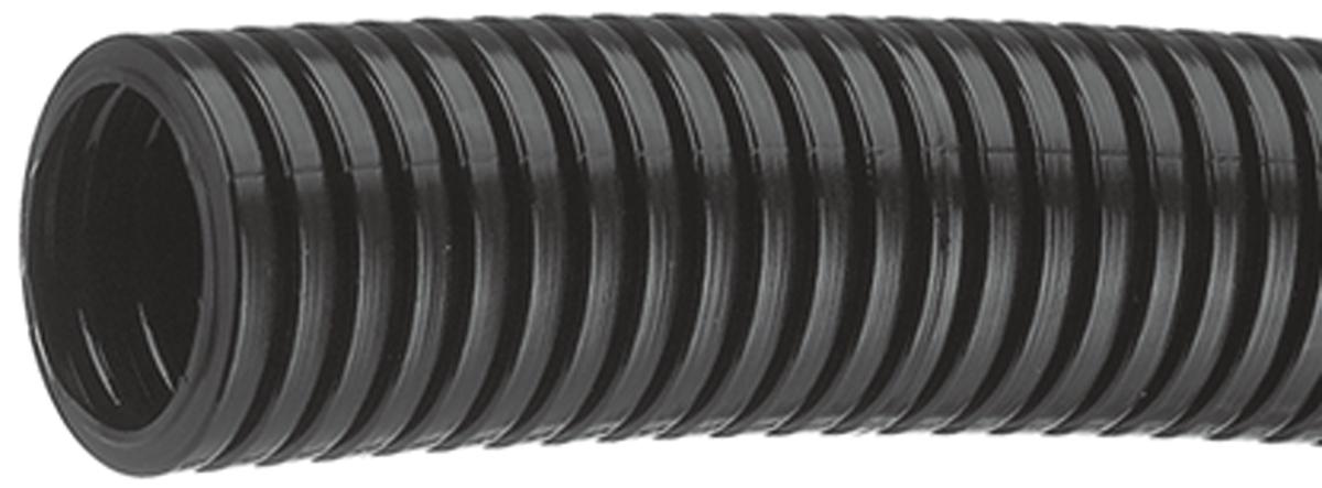 PMA CF Leerrohr Kunststoff, Ø 25mm nom. flexibel, Schwarz A ø 28.5mm I ø 22.6mm x 50m IP66