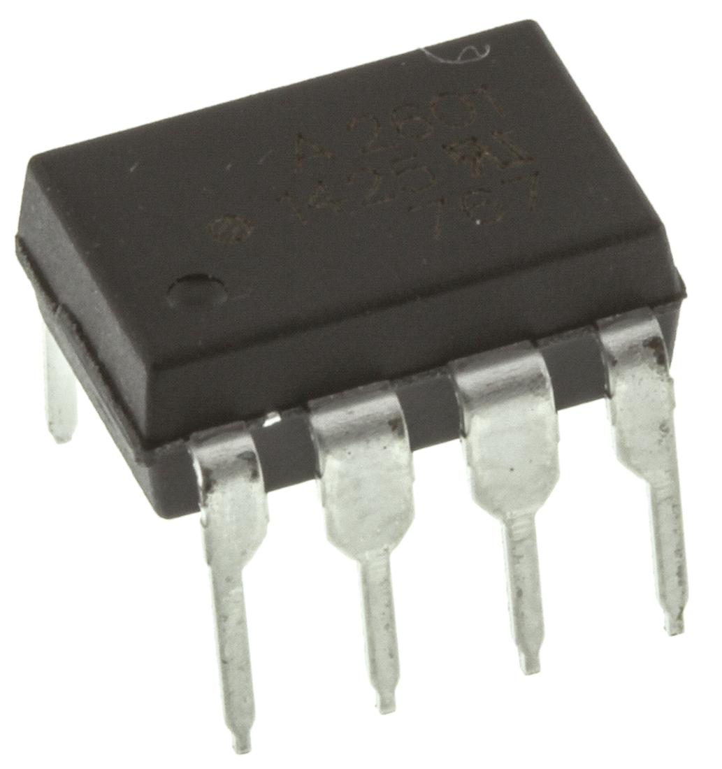 Broadcom THT Optokoppler DC-In / Transistor-Out, 8-Pin DIP, Isolation 3,75 kV eff