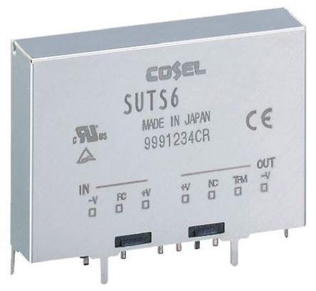 Produktfoto 1 von Cosel DC/DC-Wandler 3.96W 5 V dc IN, 3.3V dc OUT / 1.2A 500V ac isoliert