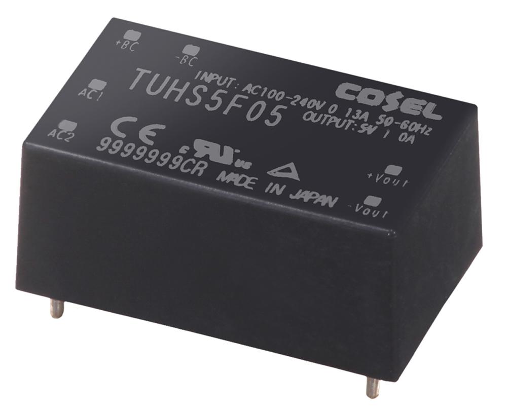 Cosel Schaltnetzteil, AUS 5V dc / 1A 5W, EIN 85 → 264V ac Gekapselt, Gehäusemontage