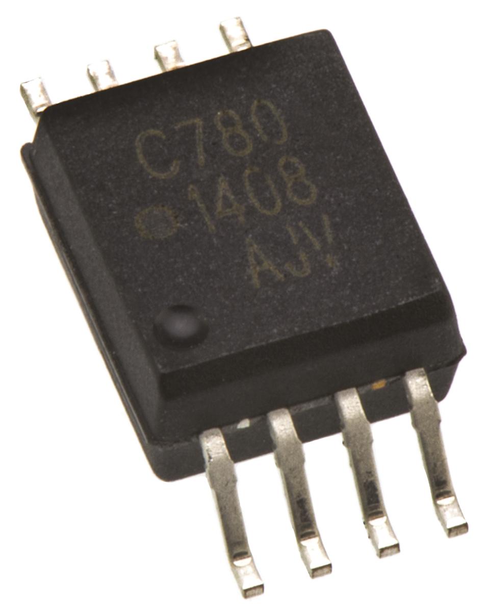 Produktfoto 1 von Broadcom Isolationsverstärker 5 V 76dB 1-Kanal 18.32dB SOIC