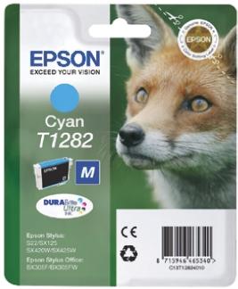 Produktfoto 1 von Epson T1282 Druckerpatrone für Epson Patrone Cyan 1 Stk./Pack