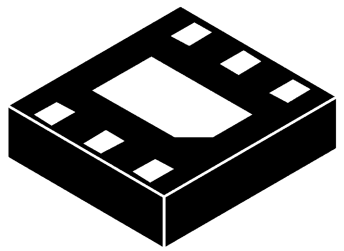 Produktfoto 1 von Analog Devices DC/DC-Wandler Step Down 1-Kanal 2,4 MHz DFN 6-Pin Fest