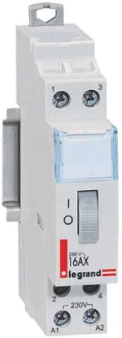 Produktfoto 1 von Legrand , für DIN-Schienen 16A 230V ac Spule