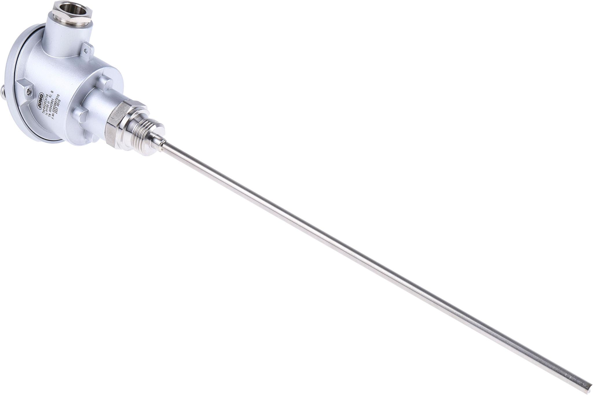 Jumo PT100 Temperatursensor Ø 6mm x 300mm → +200°C