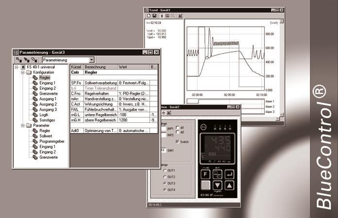 Produktfoto 1 von P.M.A Temperatur-Steuersoftware für Serie KS40, Serie KS50, Serie KS90, Windows