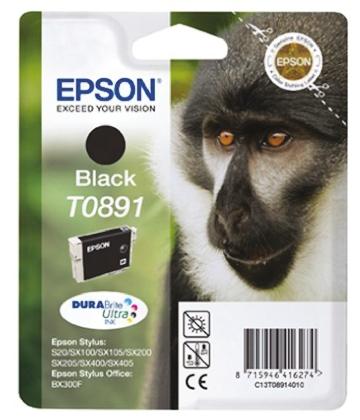 Epson T0891 Druckerpatrone für Epson Patrone Schwarz 1 Stk./Pack