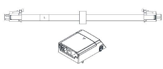 Produktfoto 1 von Delta Electronics CBM Wechselrichtermodul Kabel für Kommunikationskarte, für MS300