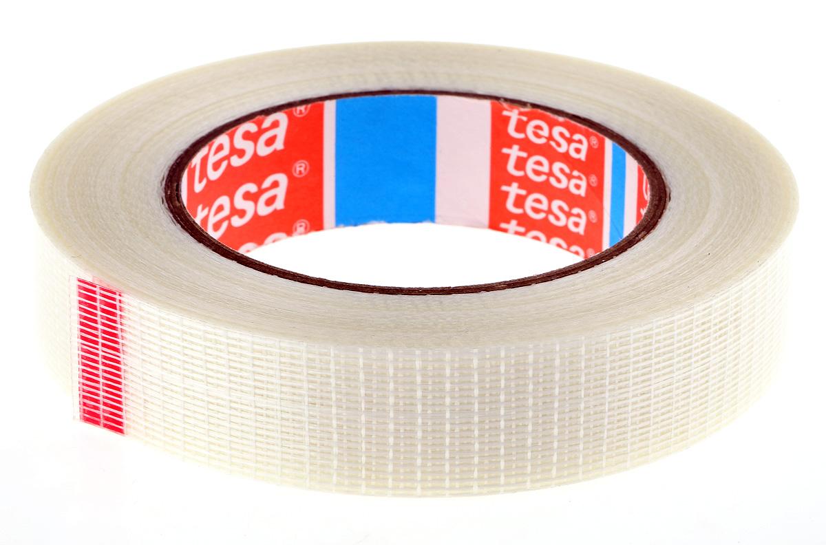 Produktfoto 1 von Tesa 4591 Paketband, , Glasfaser-Filamentband, transparent, Stärke 140μm, 25mm x 50m