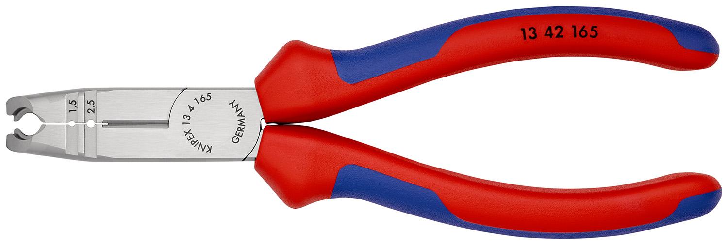 Produktfoto 1 von Knipex Kombizange, gebogen Schneidkraft → Kupferdraht: 10 mm 165 mm