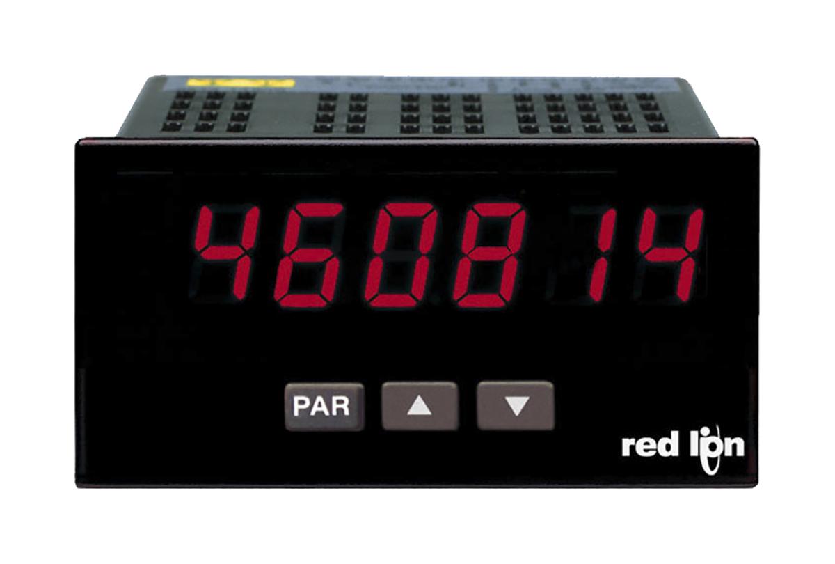 Produktfoto 1 von Red Lion PAXLCR Bidirektional Zähler LED-Display 6-stellig, max. 25kHz, 21,6 → 250 V dc, 50 → 250 V ac