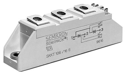 Produktfoto 1 von Semikron SCR Dioden-/Thyristor-Modul SCR 70A A 43a 1600V 9000A