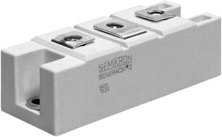 Semikron Tafelmontage Diode, 1600V / 150A, 3-Pin SEMIPACK2