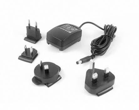 Produktfoto 1 von Phihong PSAC12R Steckernetzteil AC/DC-Adapter 12W, 100V ac, 9V dc / 1.33A, Universal-Stecker