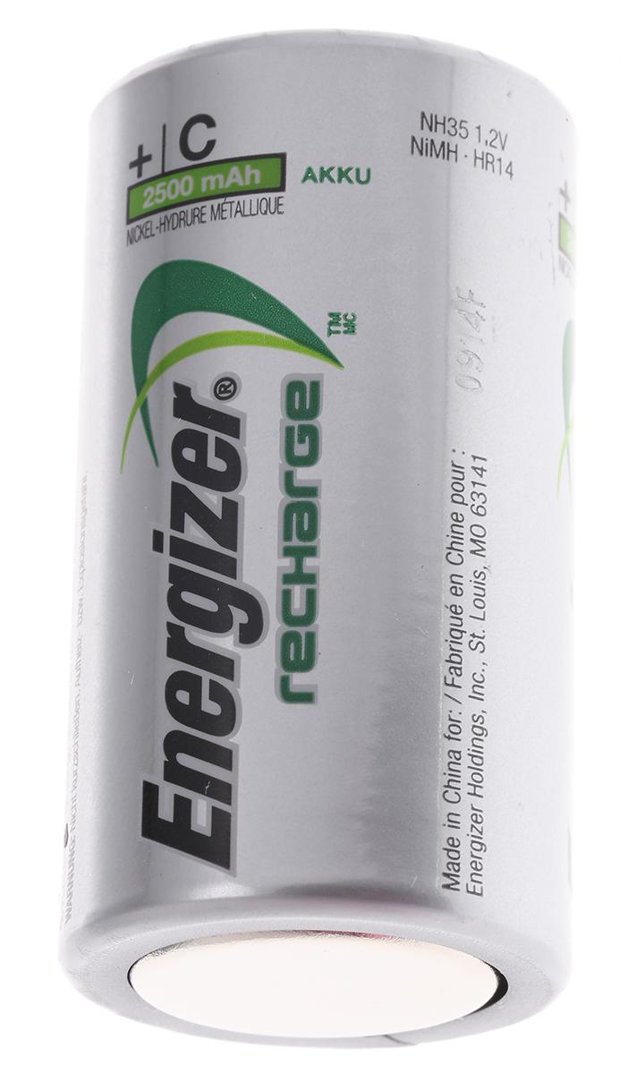 Energizer C-Akku NiMH 1.2V, 2.5Ah  geringe Selbstentladung