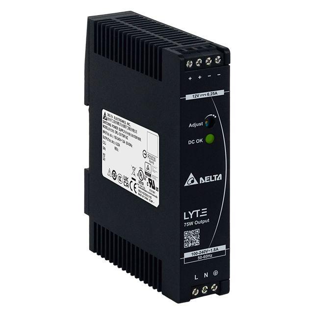 Delta Electronics DRL DIN-Schienen Netzteil DIN-Schienen Netzteil 75W, 85 → 264V ac, 12V dc / 6.25A