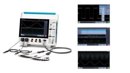 Produktfoto 1 von Tektronix MDO34 Vollausstattung 3-BW-350 + 3-AFG + 3-BND + 3-MSO Mixed-Domain Tisch Mixed-Domain Oszilloskop 4-Kanal