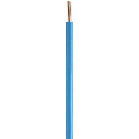 Produktfoto 1 von Prysmian Einzeladerleitung 1.5 mm² 100m Blau Ø 3mm 7/0,53 mm Litzen