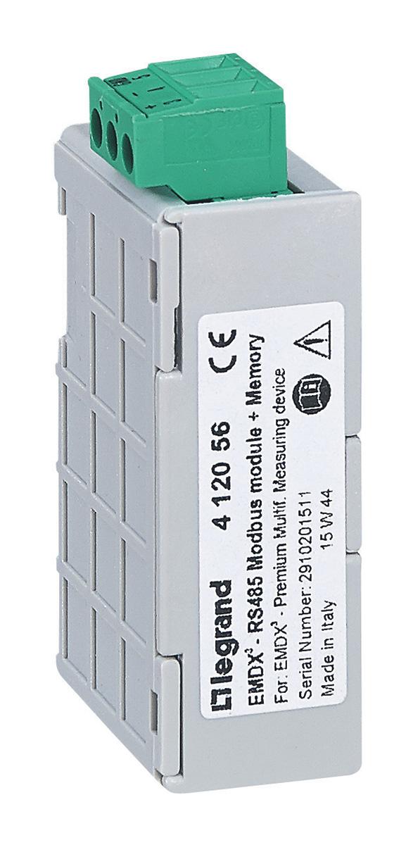 Legrand EMDX3 PLC-Erweiterungsmodul für Mehrzweck-Messeinheit 412053, 45,4 x 21 x 68,3 mm