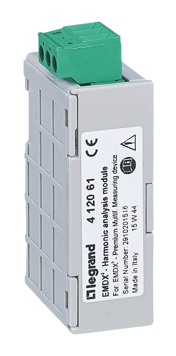 Legrand EMDX3 PLC-Erweiterungsmodul für Mehrzweck-Messeinheit 412053, 45,4 x 21 x 68,3 mm