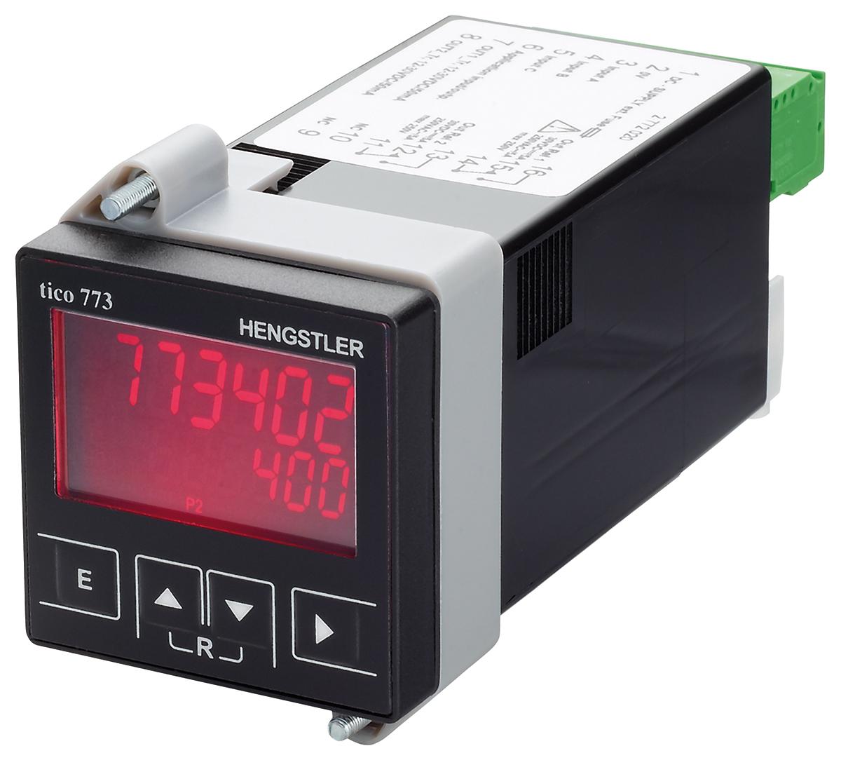 Produktfoto 1 von Hengstler TICO 773 Unidirektional Zähler LCD 6-stellig, max. 60kHz, 100 → 240 V ac