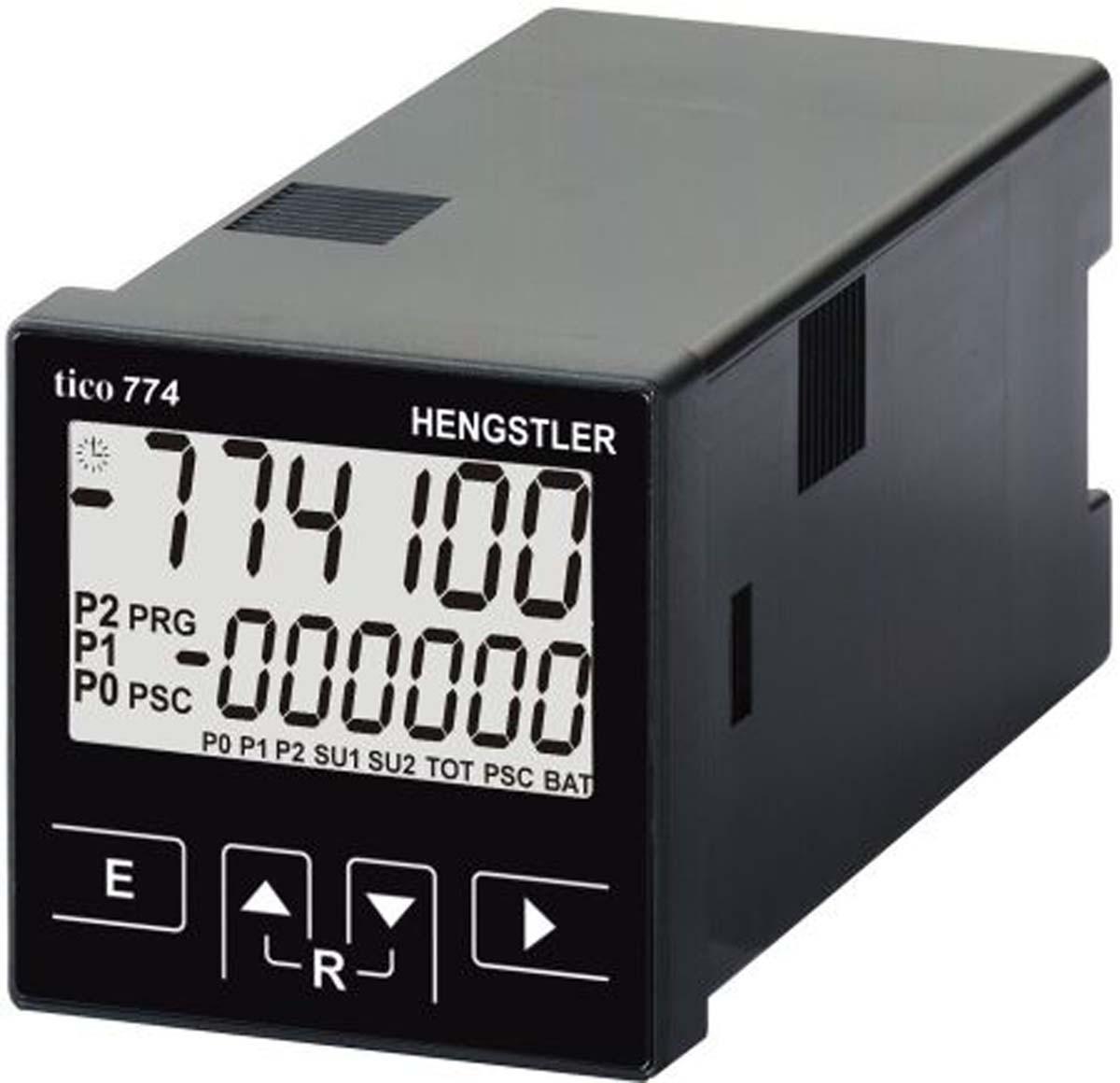 Produktfoto 1 von Hengstler TICO 774 Unidirektional Zähler LCD 6-stellig, max. 60kHz, 12 → 30 V dc