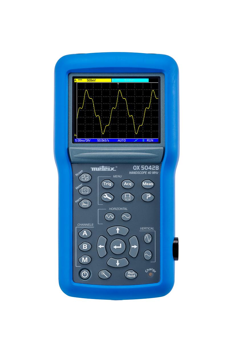 Produktfoto 1 von Metrix Speicher Handheld Oszilloskop 2-Kanal Analog 40MHz, ISO-kalibriert