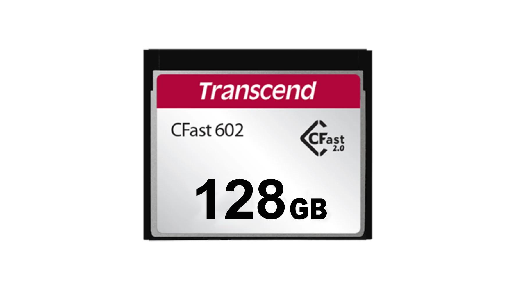 Produktfoto 1 von Transcend CFX602, CFast-Karte, 128GB, MLC