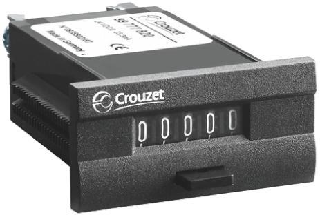 Crouzet CIM24 Zähler Mechanisch 5-stellig, Impulse, 230 Vac, 99999