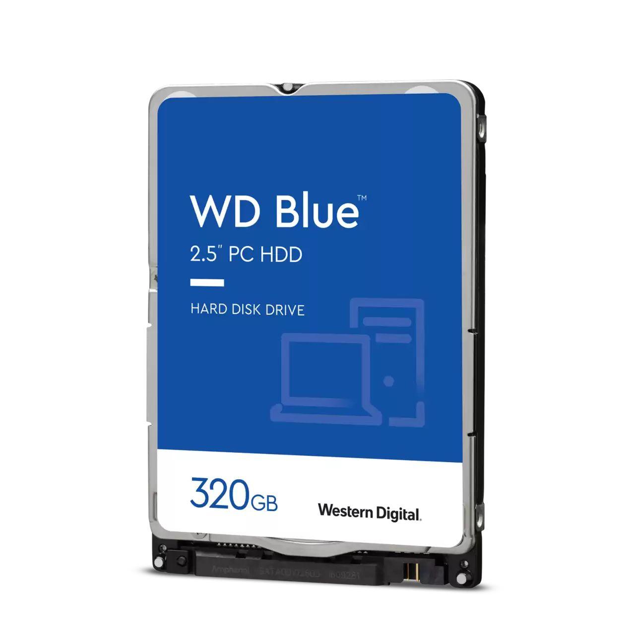 Produktfoto 1 von Western Digital WD Blue 2,5-Zoll-PC-Festplatte, 2,5 Zoll Intern Festplattenlaufwerk SATA III Industrieausführung,