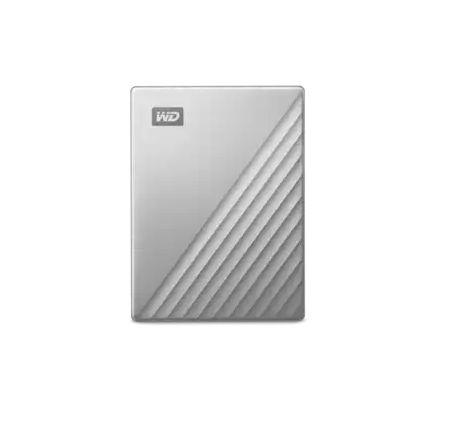 Produktfoto 1 von Western Digital MY PASSPORT ULTRA PORTABLE HDD STORAGE, 2,5 Zoll Festplattenlaufwerk USB 3.2 Industrieausführung, 4 TB,