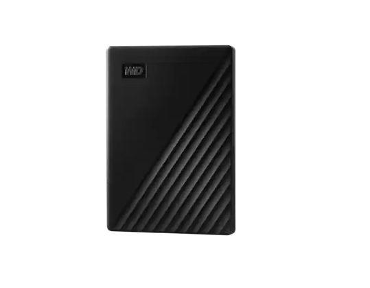 Western Digital My Passport Tragbarer Festplatten-Speicher, 2,5 Zoll Festplattenlaufwerk USB 3.2 Industrieausführung,