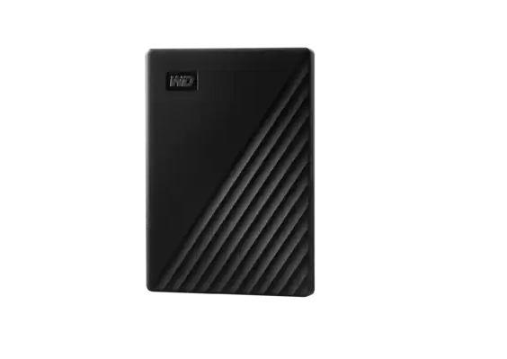 Western Digital My Passport Tragbarer Festplatten-Speicher, 2,5 Zoll Festplattenlaufwerk USB 3.2 Industrieausführung,