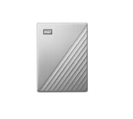 Produktfoto 1 von Western Digital MY PASSPORT ULTRA PORTABLE HDD STORAGE, 2,5 Zoll Festplattenlaufwerk USB 3.2 Industrieausführung, 4 TB,