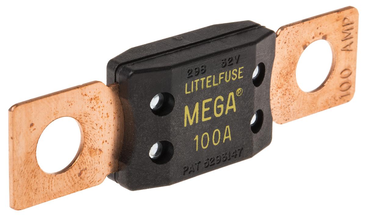 Littelfuse Schraubbefestigung Kfz Sicherung, Maxi, gelb, 100A, 32V dc