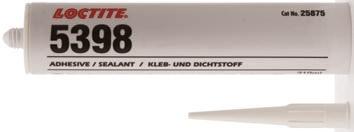 Produktfoto 1 von Loctite 5398 Dichtmittel Rot, Essigsäure-Basis  310ml, Maximum of +300 °C