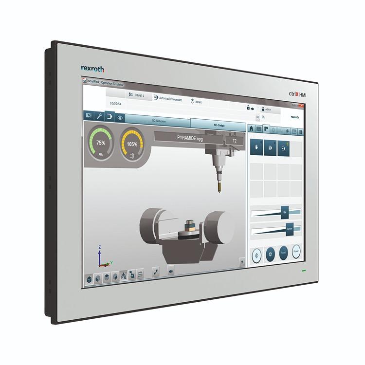 Produktfoto 1 von Bosch Rexroth VR4215 Panel-PC, 15,6 Zoll 2x USB 2.0 2x USB 3.0 ctrlX HMI LCD 1366 x 768pixels 24 V