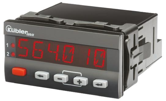 Produktfoto 1 von Kübler CODIX 564 Zweipunkt-Temperaturregler/ Thermoelement, Typ K Eingang, 10 → 30 V dc, 96 x 48mm