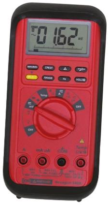 Produktfoto 1 von BEHA-Amprobe HEX340 HandLCD Digital-Multimeter, CAT III, CAT IV 1000V ac / 10A ac, 50MΩ, ISO-kalibriert